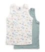 Petit Bateau Set of 2 Cotton Vest Tops (2-12 Years)