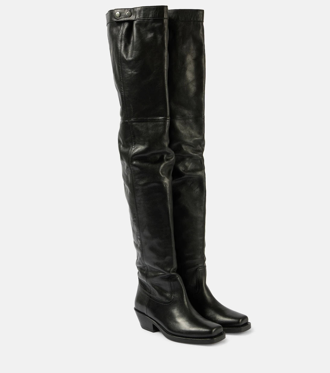 Isabel Marant - Amati leather knee-high boots