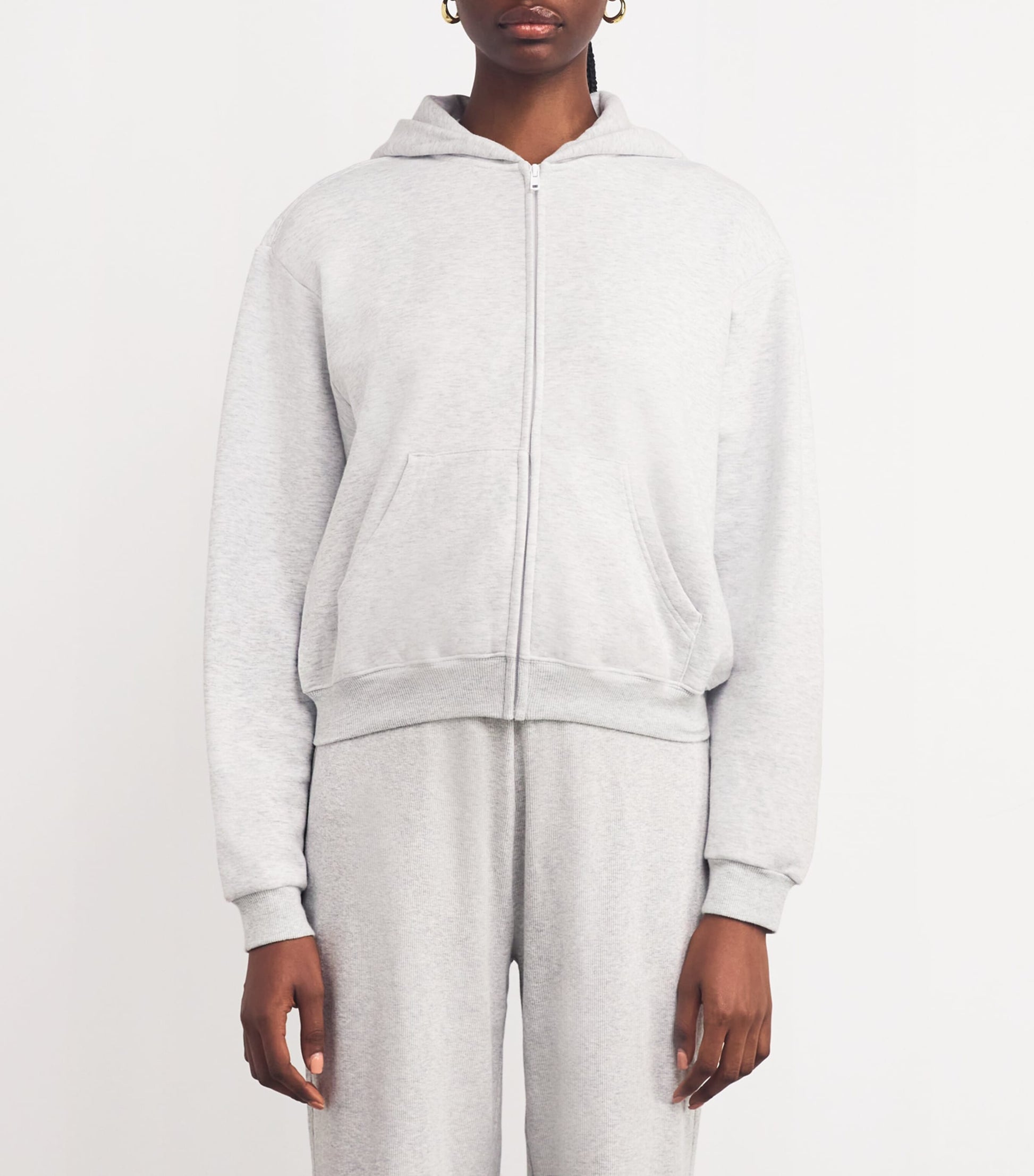 Cotton-Blend Fleece Classic Hoodie