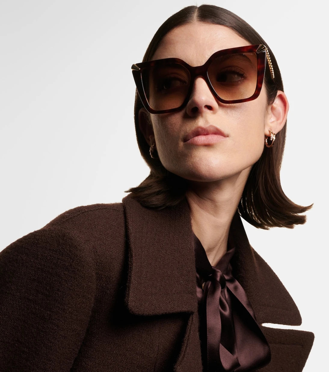 Bvlgari - Serpenti Viper square sunglasses