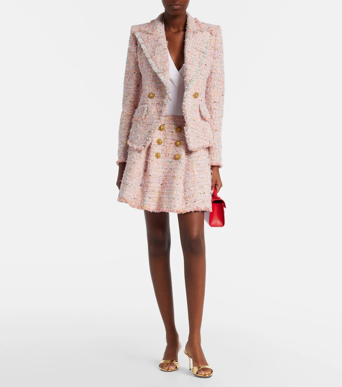 Balmain - Tweed miniskirt