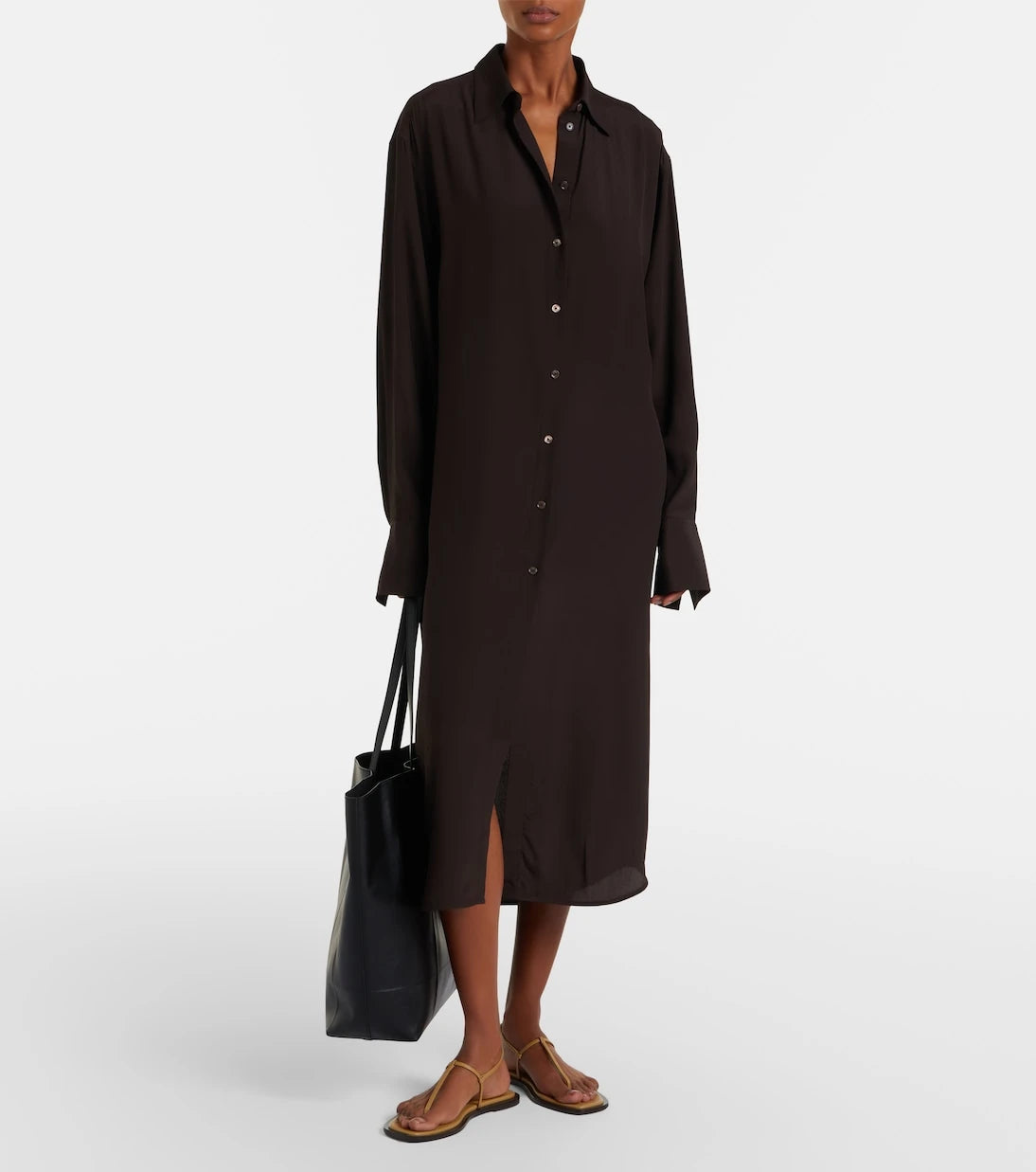 Toteme - Silk shirt dress