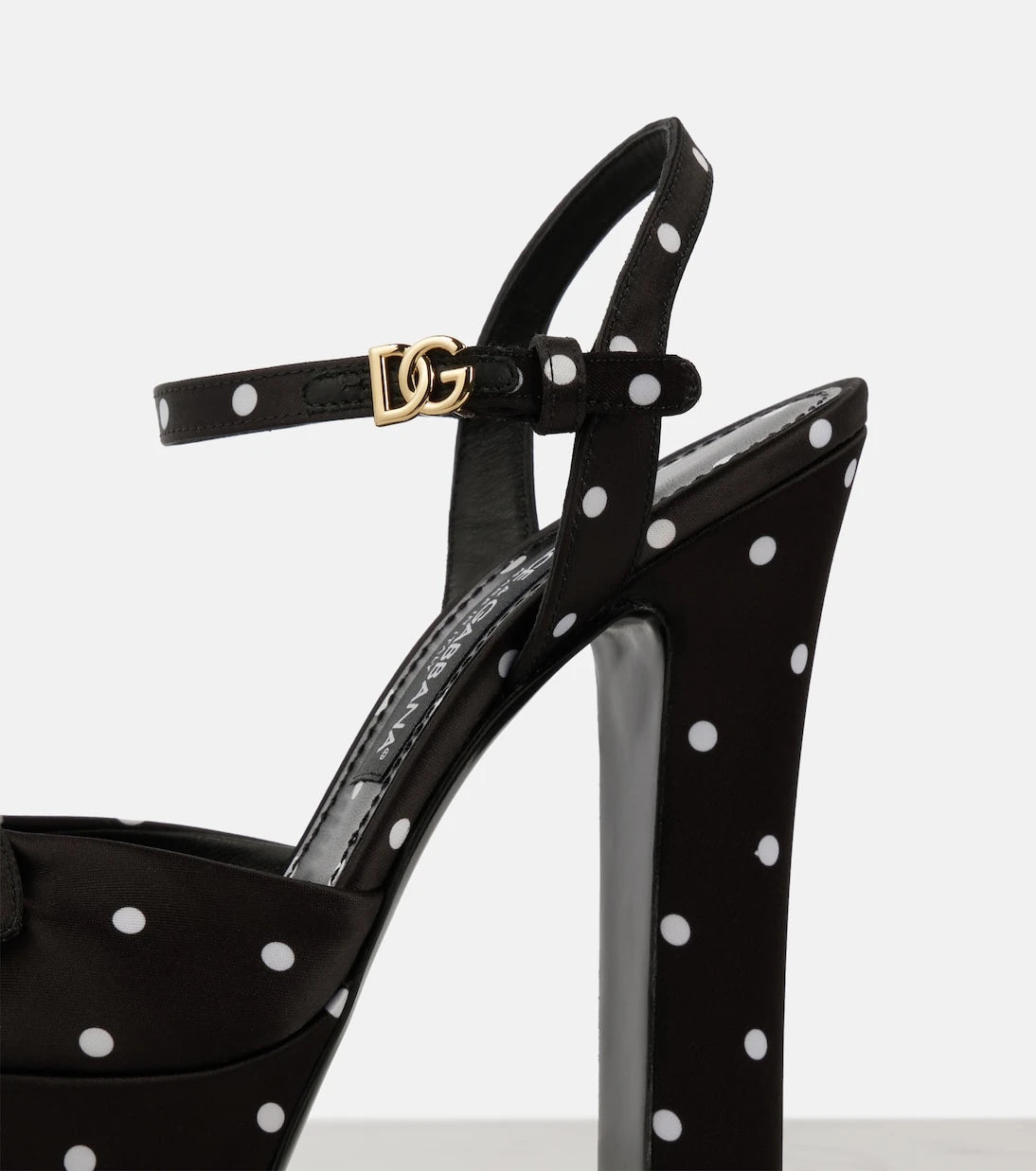 Dolce&Gabbana - Satin platform sandals