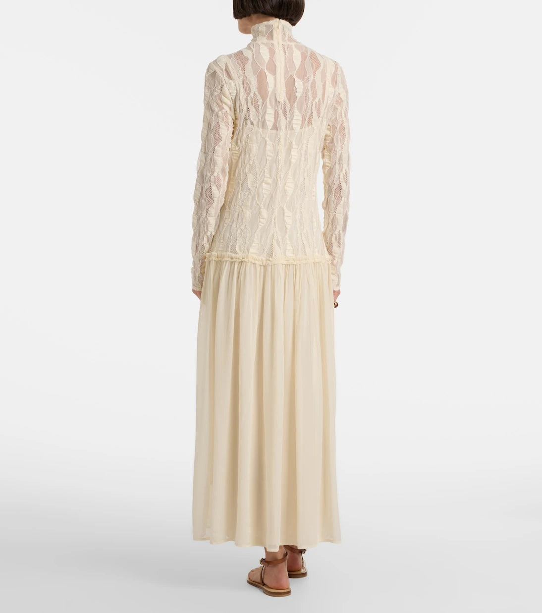 Ulla Johnson - Sybil lace and chiffon maxi dress