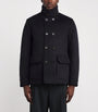 Navy Double-Breasted Pea Coat