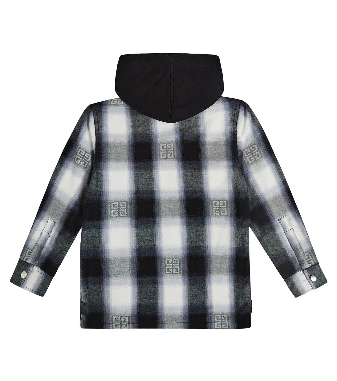 Givenchy Kids - جاكيت قطني كاروهات 4G