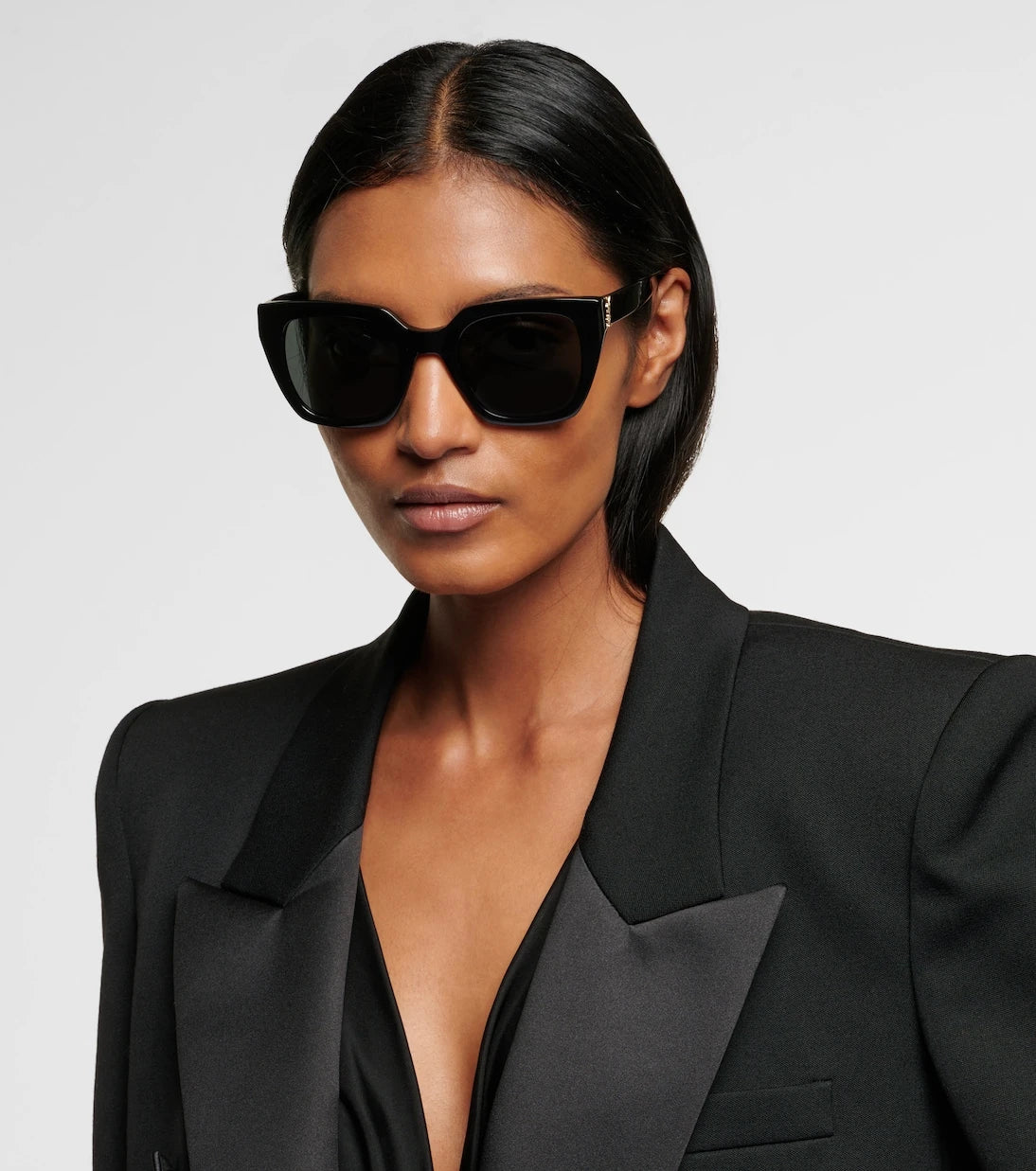 Saint Laurent - Monogram oversized sunglasses