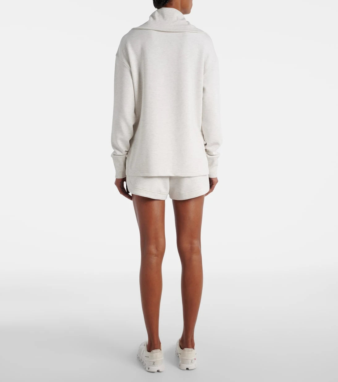 Varley - Larson jersey zip-up sweatshirt