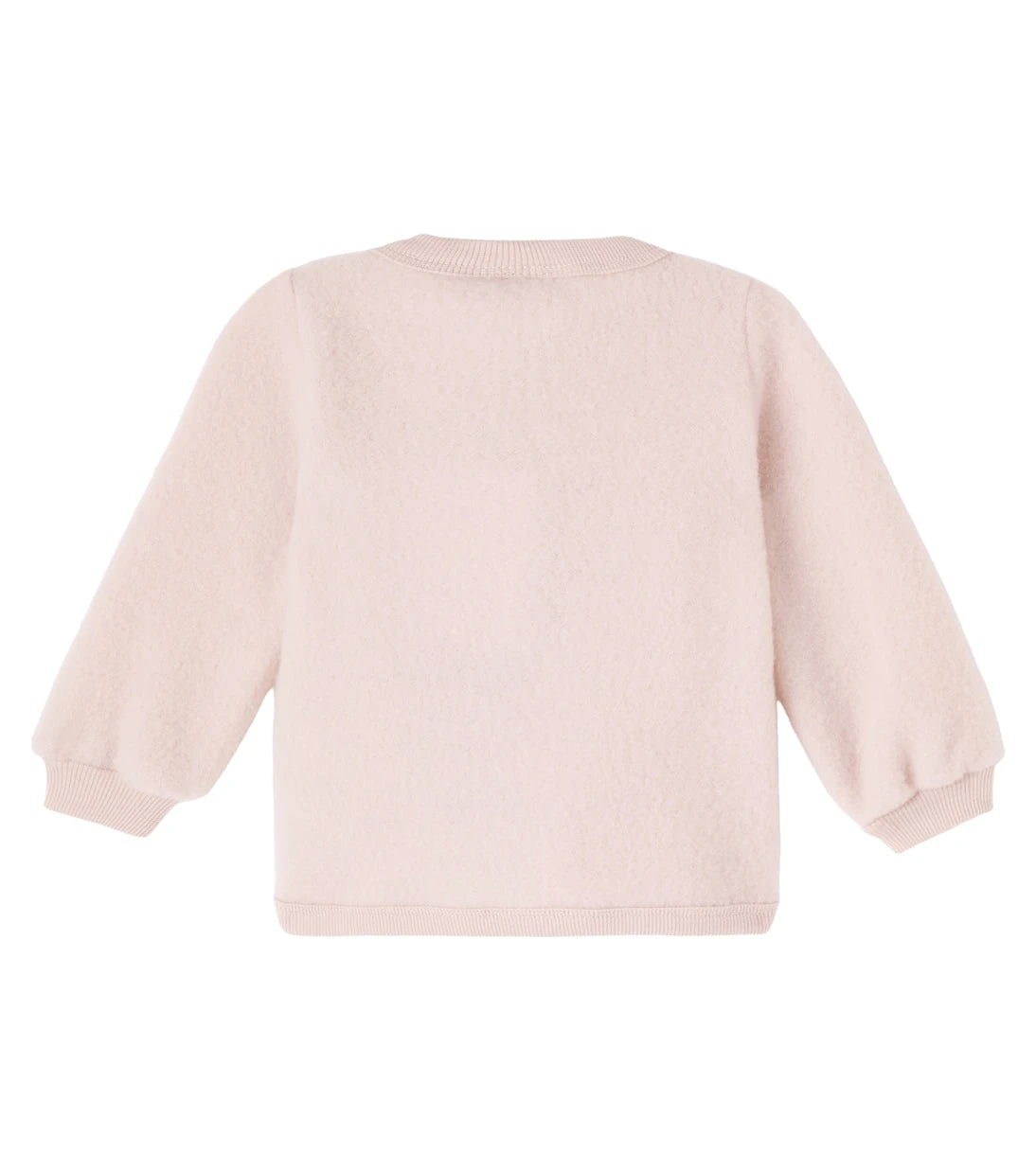 Wheat - Baby Kari wool fleece cardigan