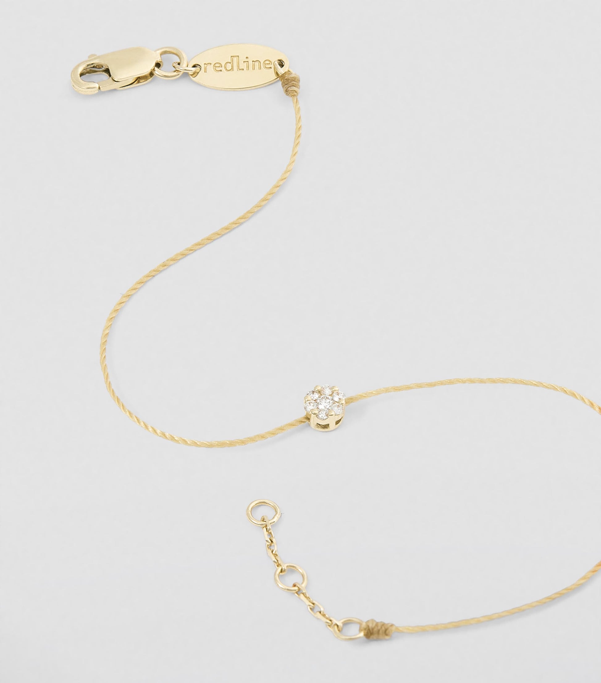 Yellow Gold and Diamond Illusion Bracelet