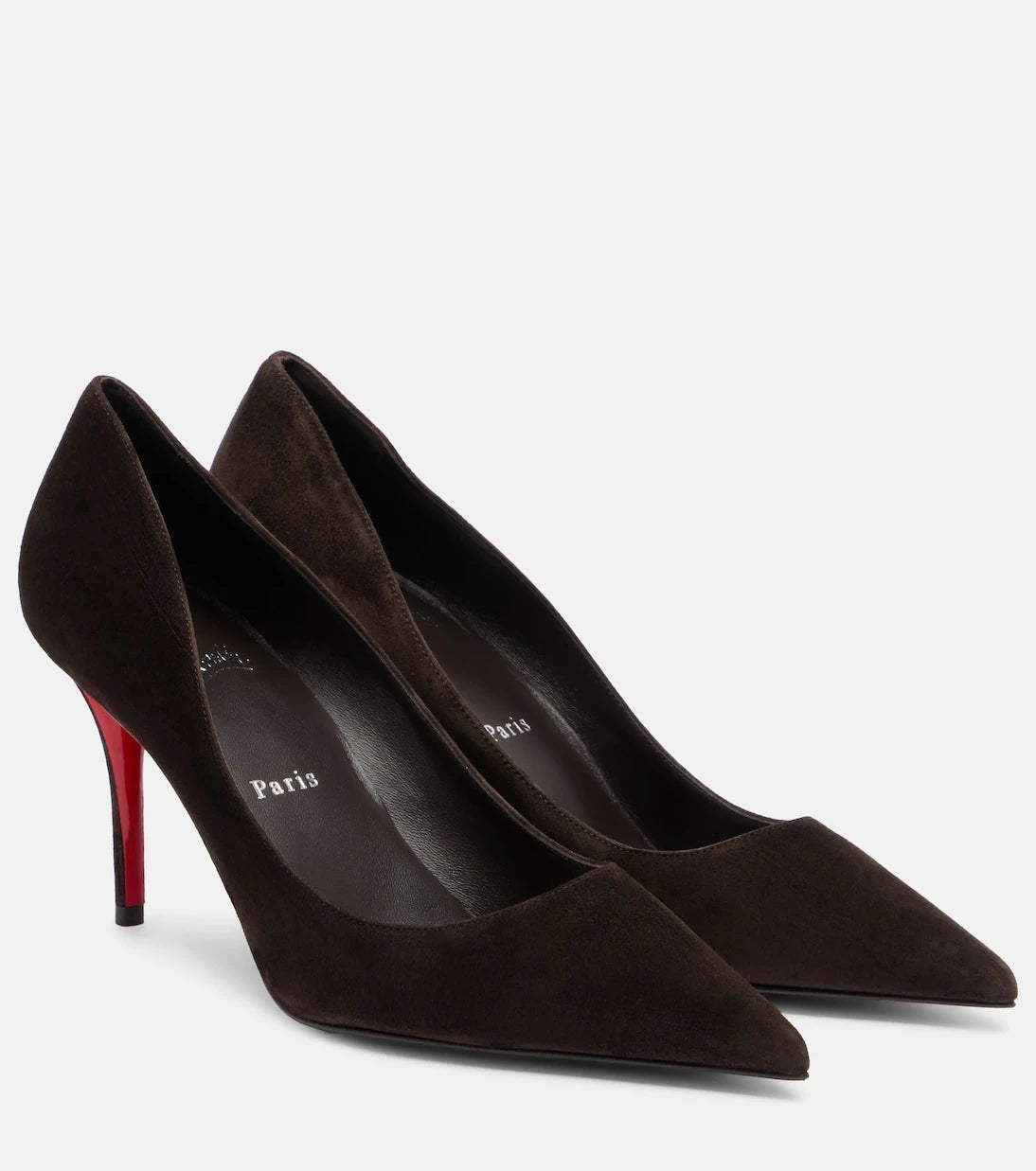Christian Louboutin - Miss Z 80 suede pumps
