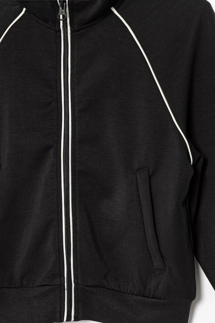 United Colors of Benetton çocuklar için fermuarlı sweatshirt