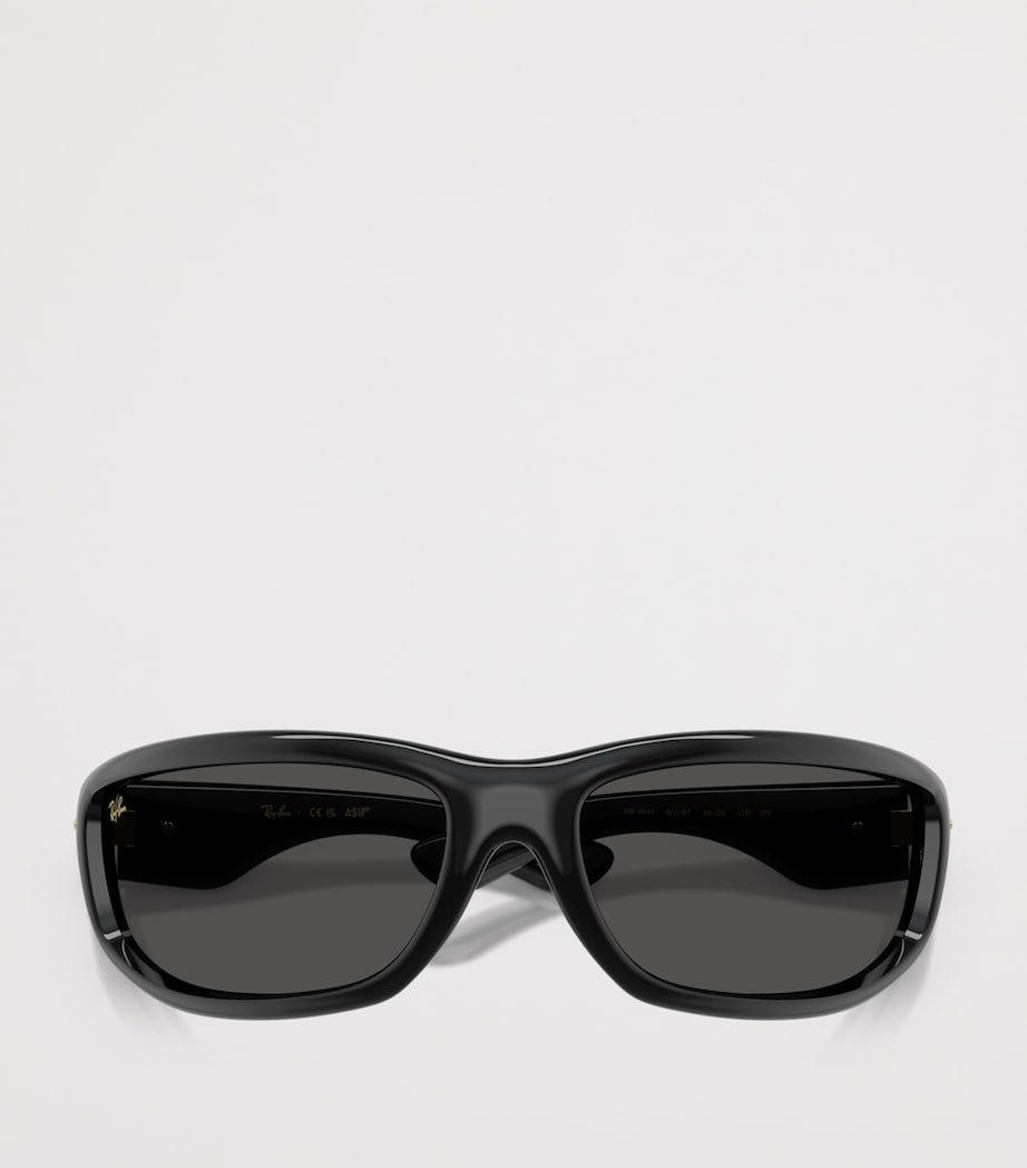 Ray-Ban Nylon Ultra Wrap 003 Next Generation Square Sunglasses