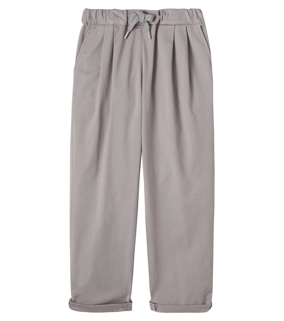 Brunello Cucinelli Kids - Cotton-blend pants