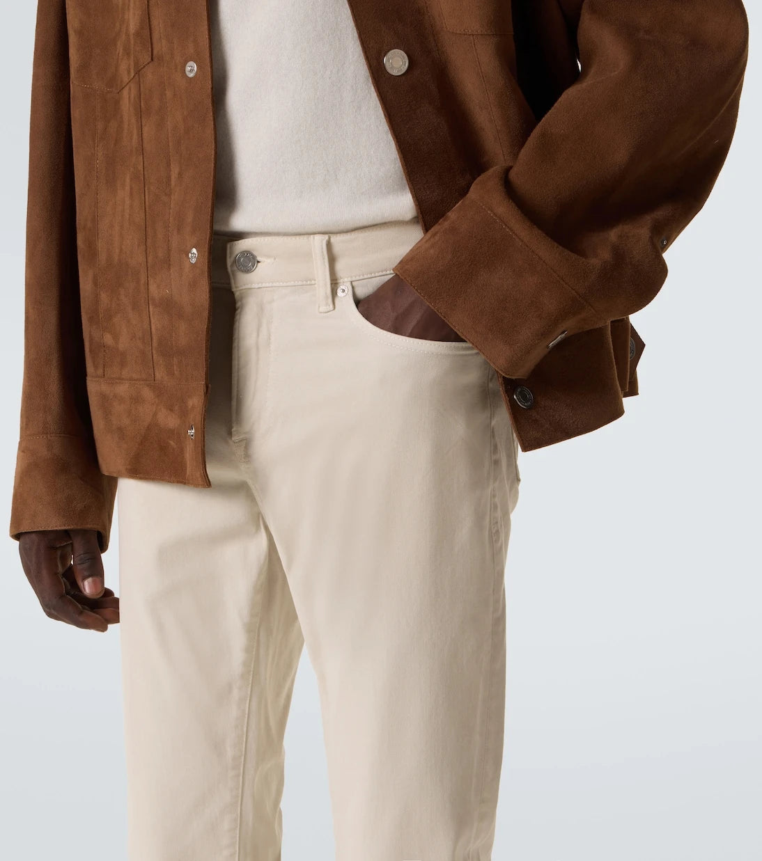 Frame - High-rise slim jeans
