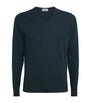 Merino Wool V-Neck Sweater