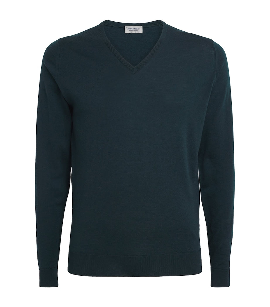 Merino Wool V-Neck Sweater