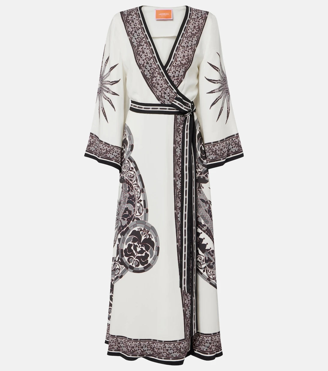 La DoubleJ - Printed wrap dress
