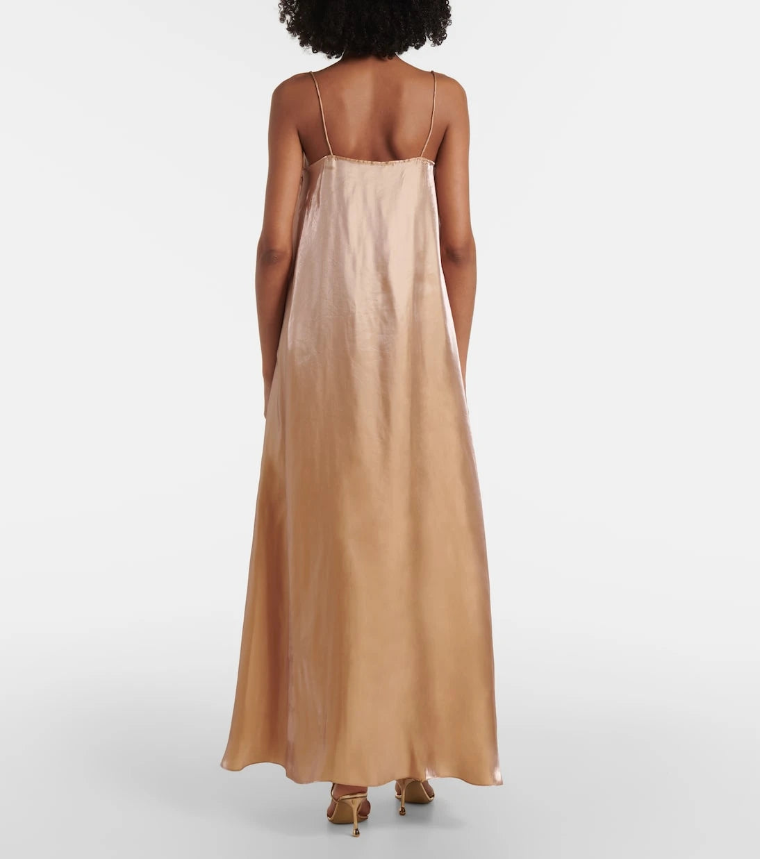 Staud - Delfina satin maxi dress