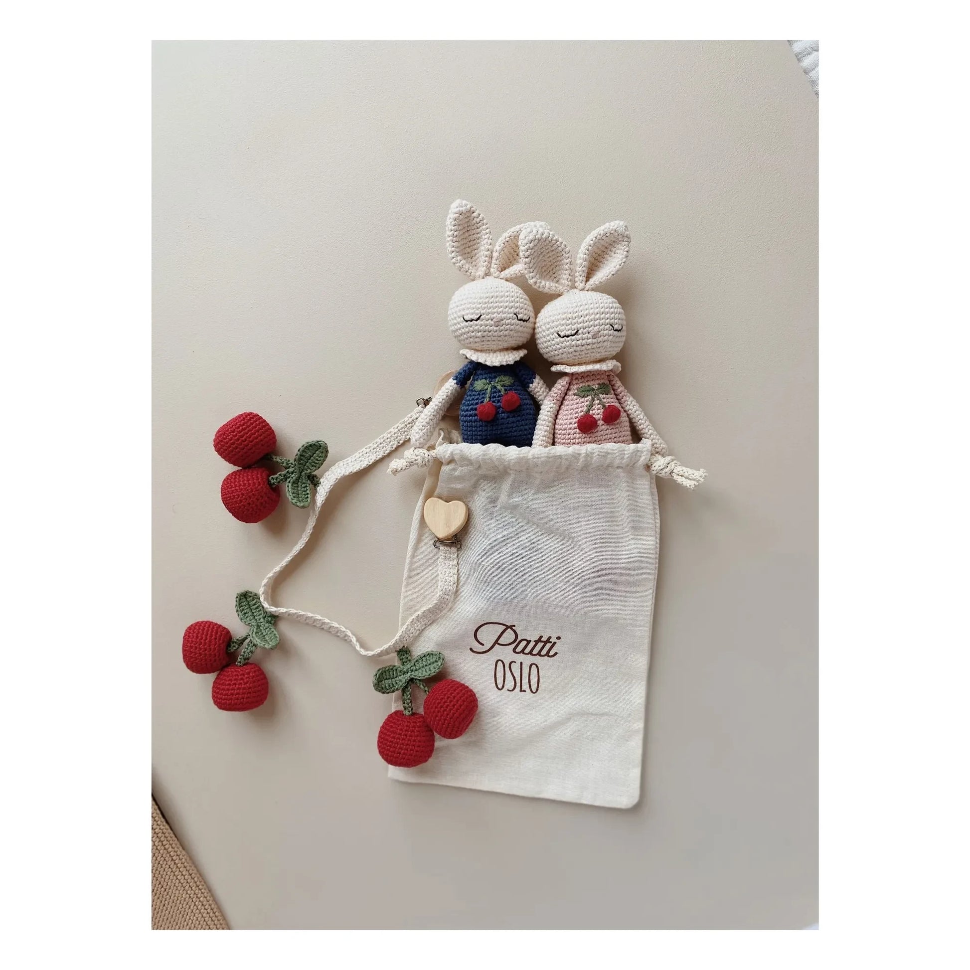 Patti Oslo - Britney the Rabbit soft toy | Navy blue