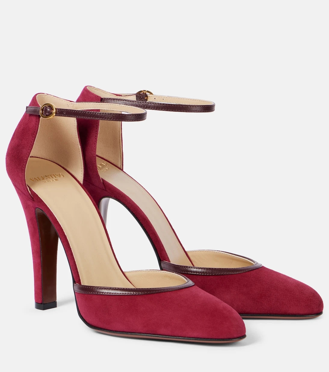 Valentino Garavani - Hi Dolly 105 suede pumps