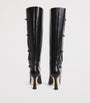Black Leather Nolan Knee-High Boots 90