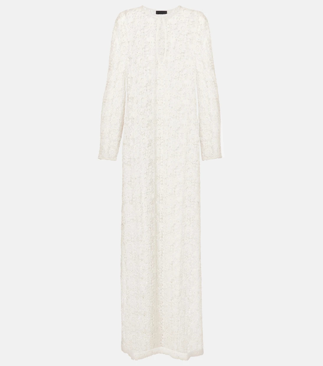Nili Lotan - Cotton lace maxi dress