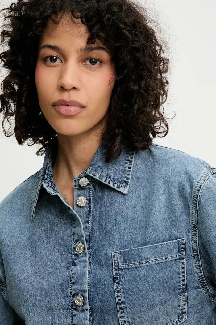 Памучна риза Moschino Jeans