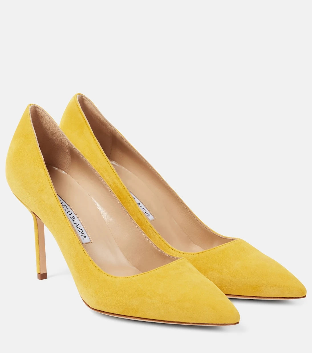 Manolo Blahnik - BB 90 suede pumps