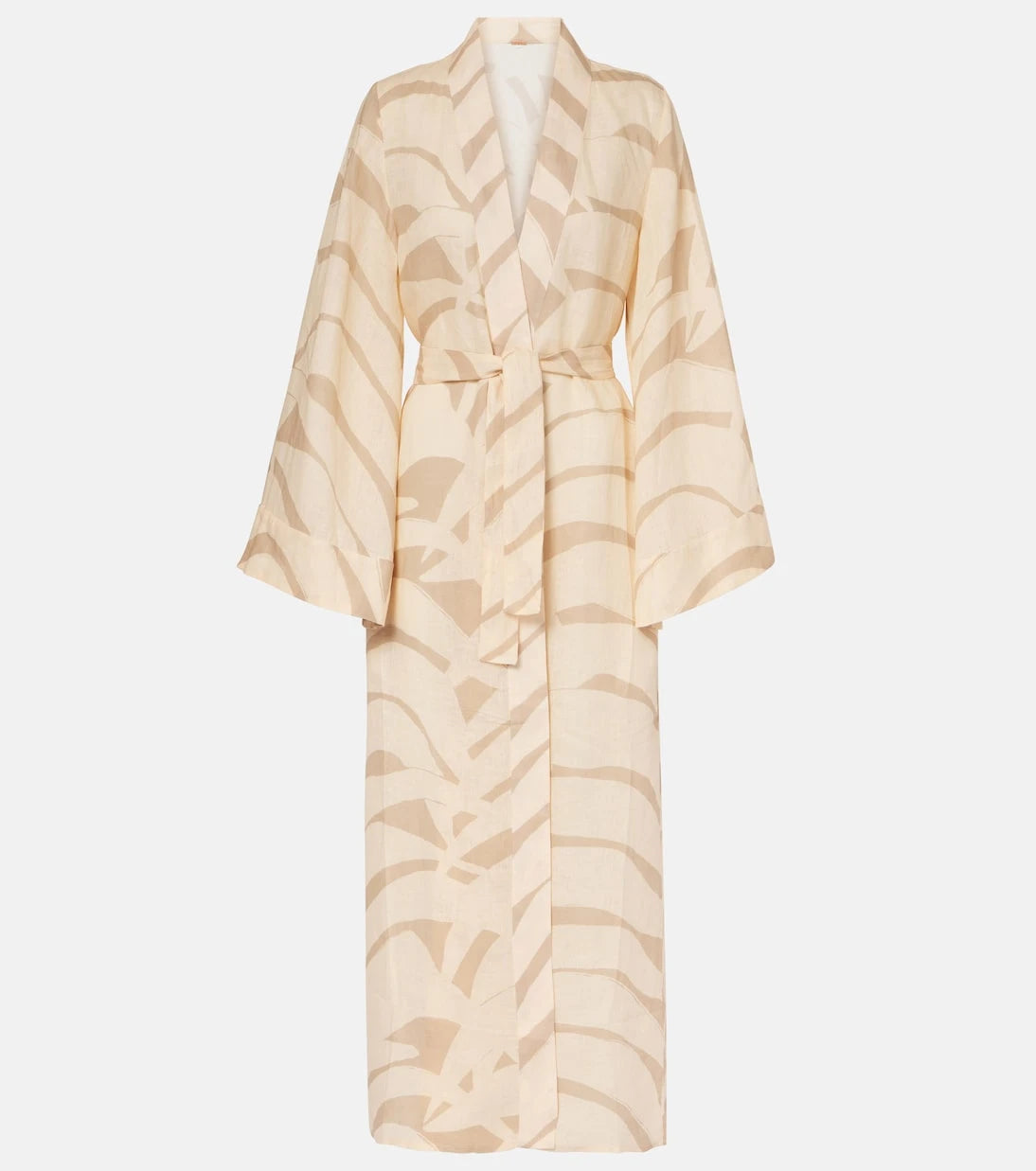 Johanna Ortiz - Printed linen beach cover-up