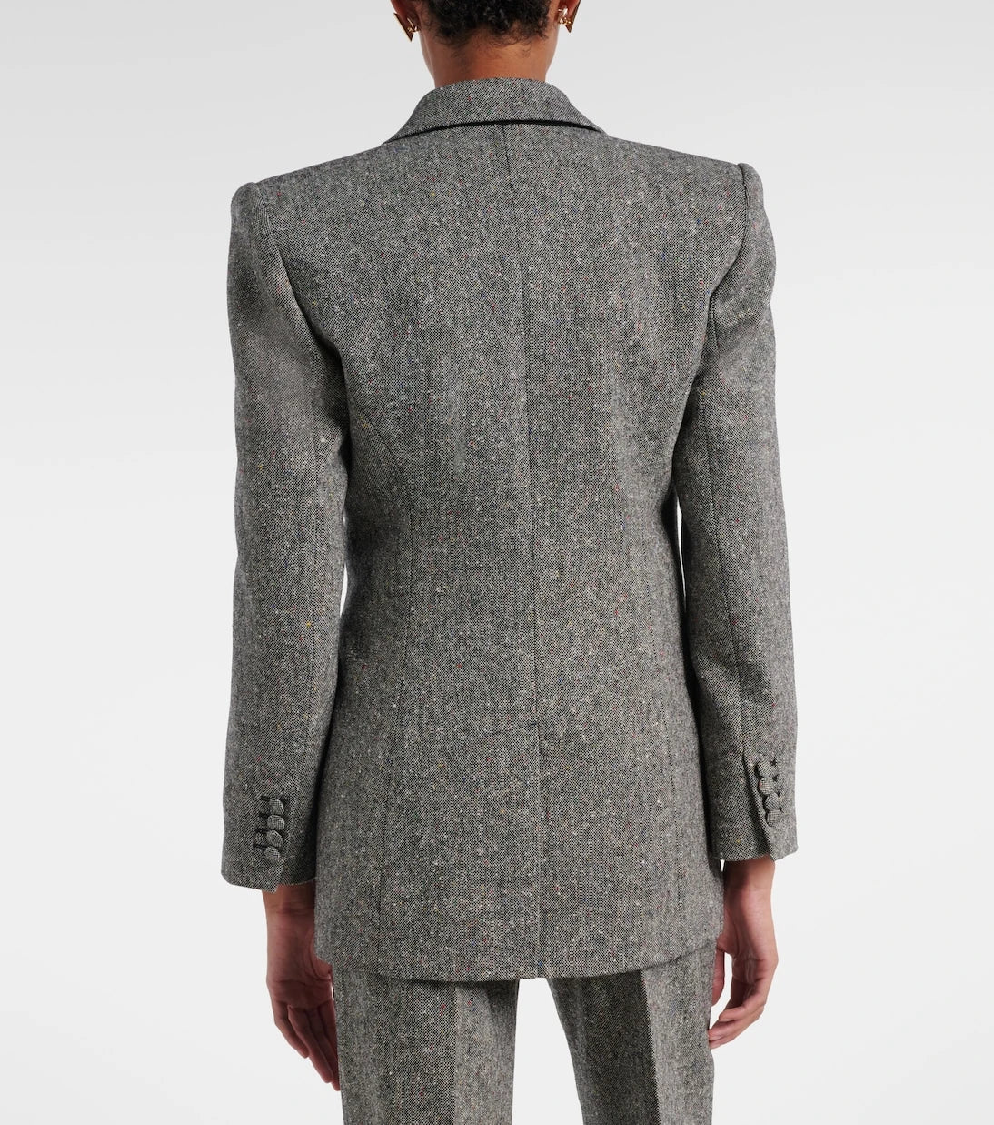 Valentino - Double-breasted wool-blend blazer