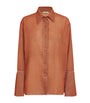 Oséree Orange Glazed Lumière Shirt