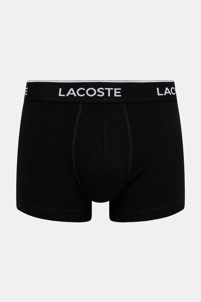 Lacoste erkek pamuklu elastan dar kesim boxer 3'lü