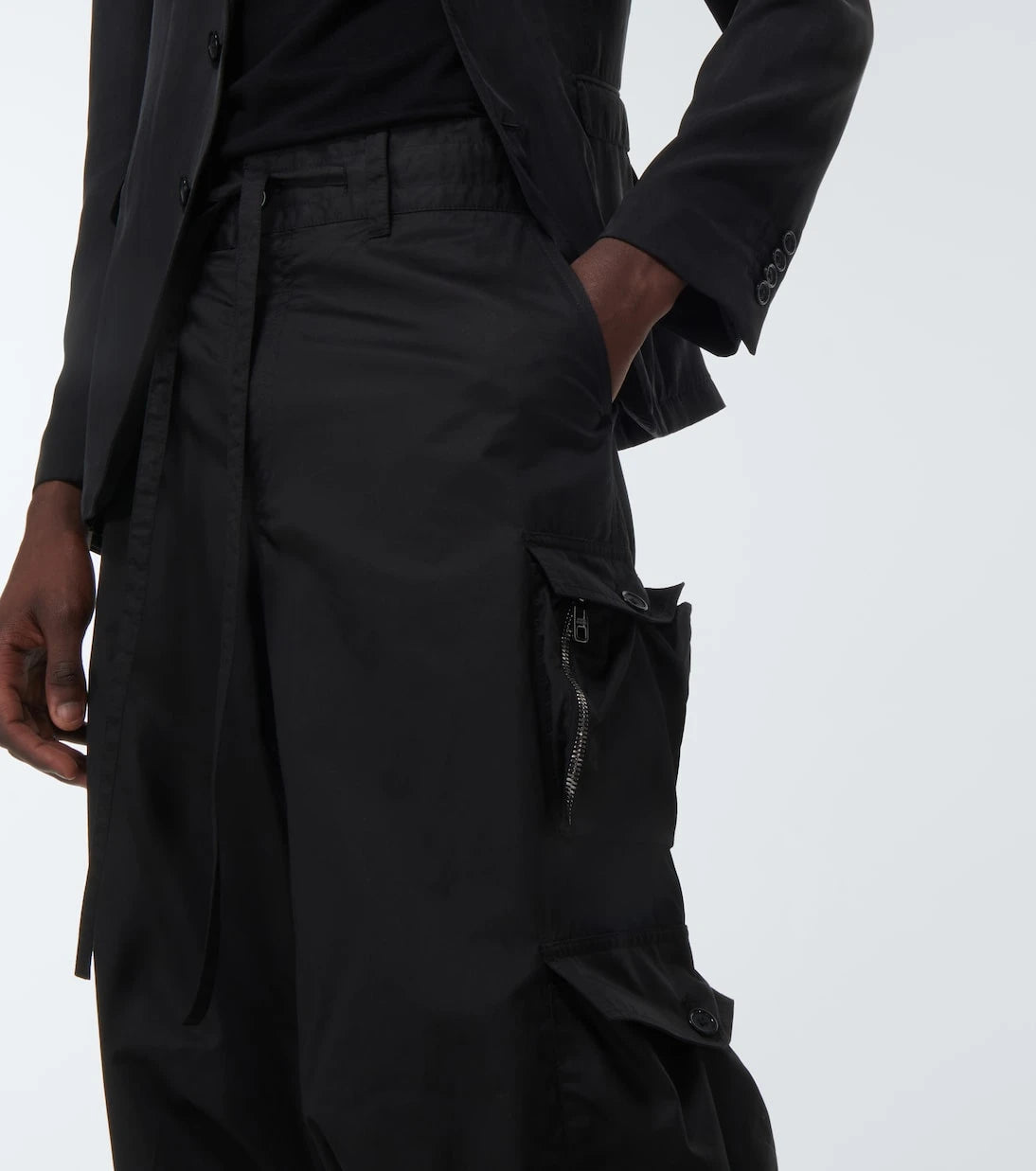 Dolce&Gabbana - High-rise straight cotton pants