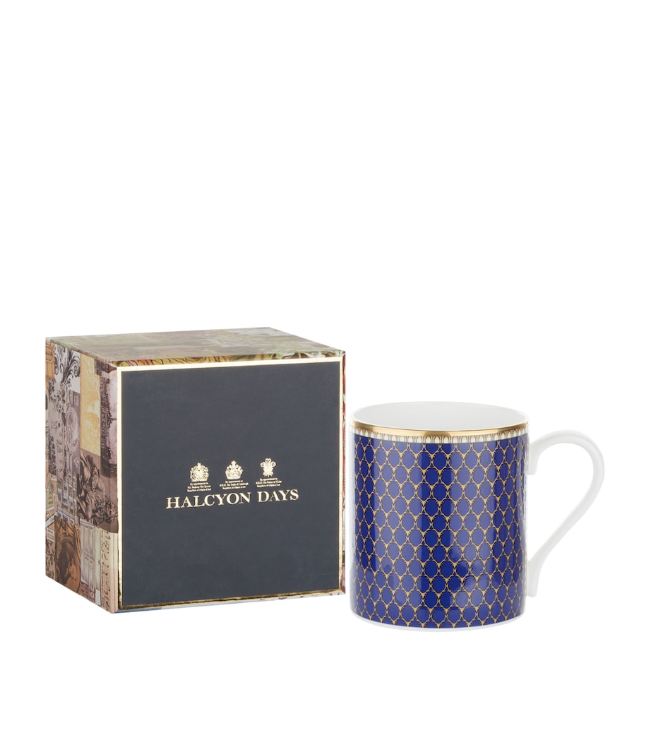 Halcyon Days Antler Trellis Mug