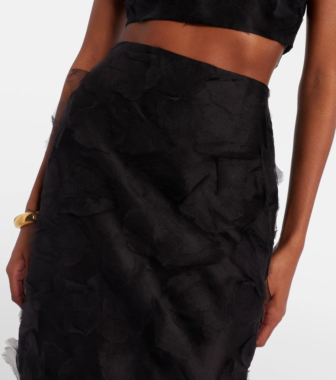 Max Mara - Adepto silk maxi skirt