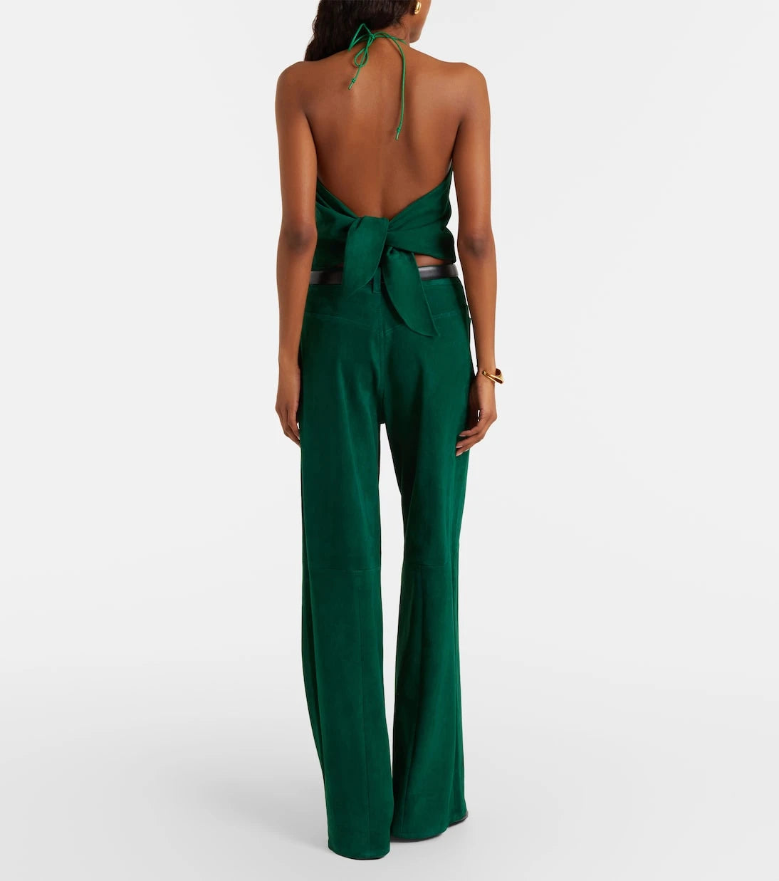 Stouls - Mytheo suede wide-leg pants