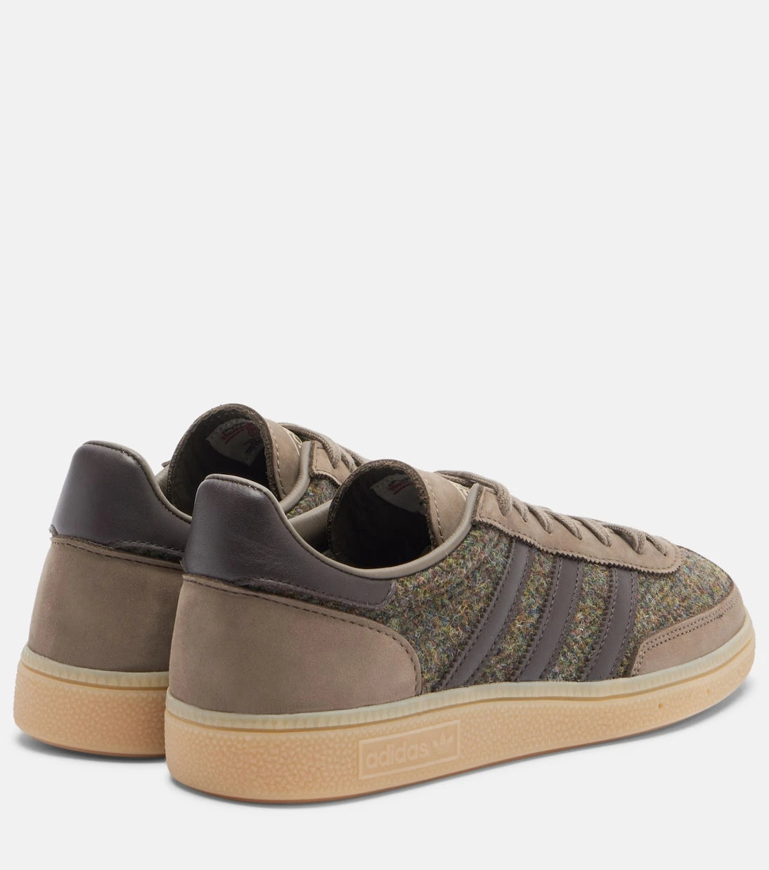Adidas - Handball Spezial leather-trimmed sneakers