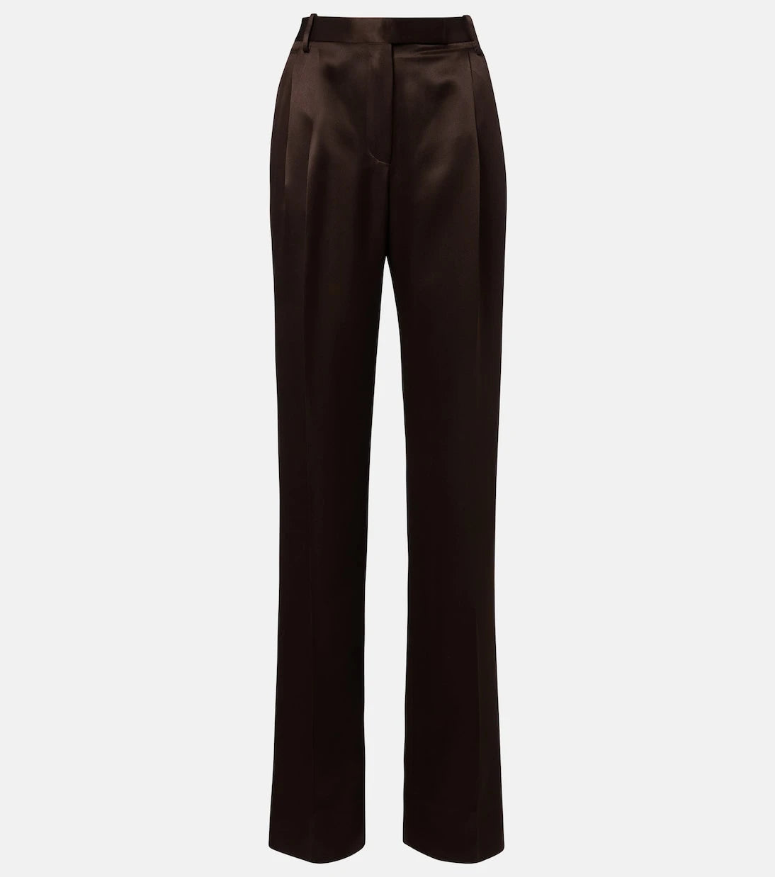 Tom Ford - Pleated silk straight pants