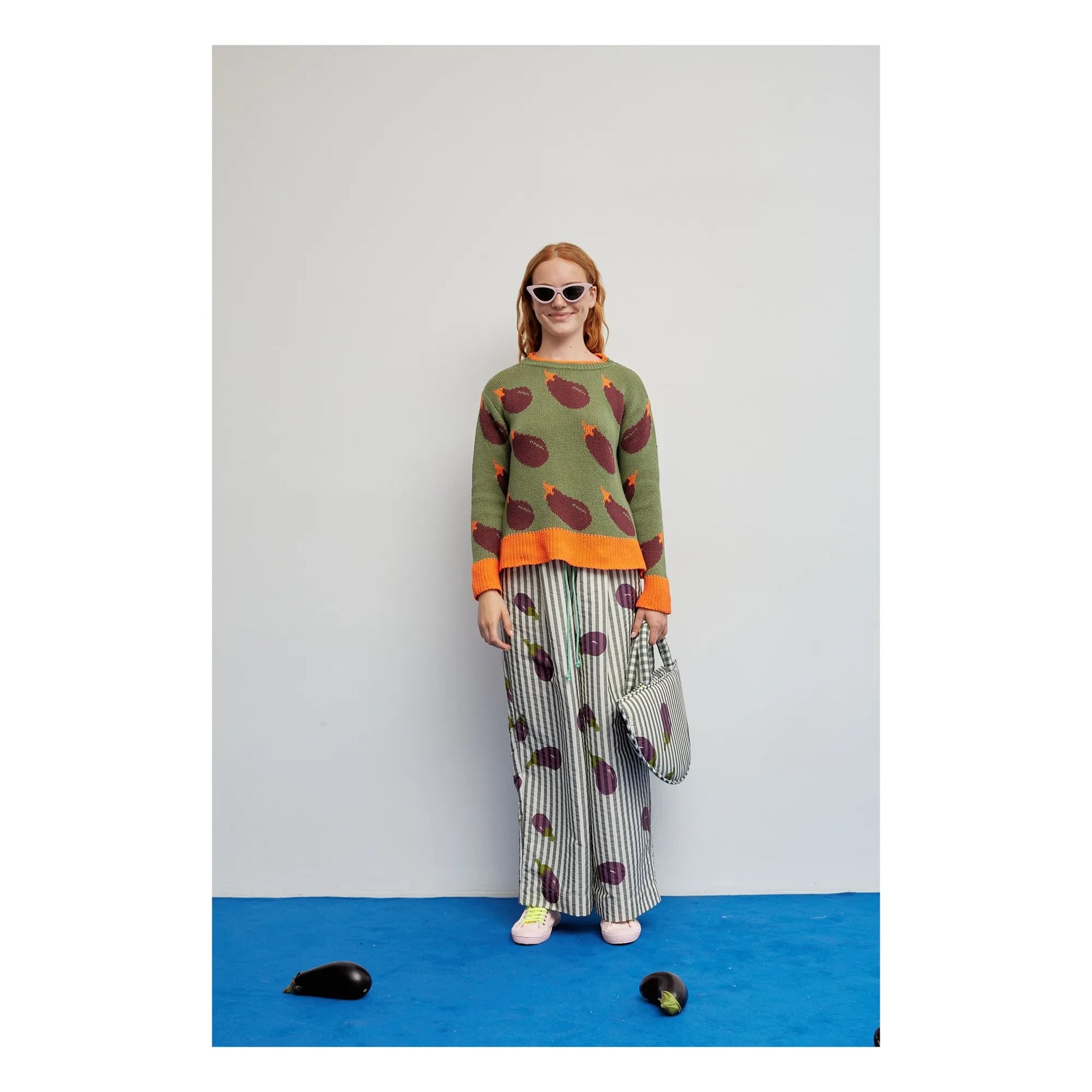 Dr Bloom - Beso Striped Pants | Khaki