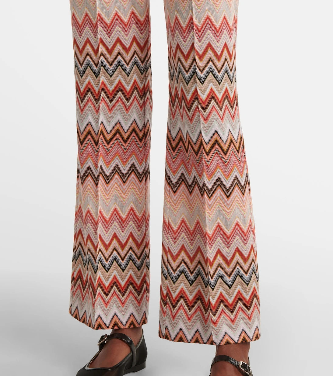 Missoni - Zigzag cotton-blend straight pants
