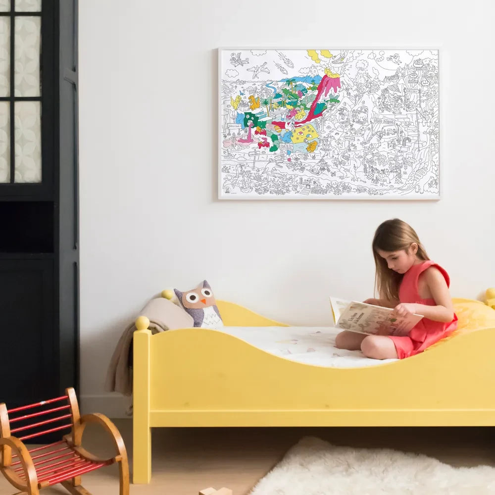 Omy - Dinos Giant Colouring Poster
