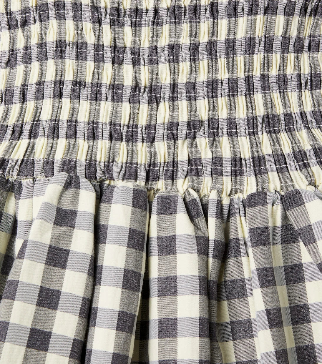Molo - Cherisla checked cotton-blend dress