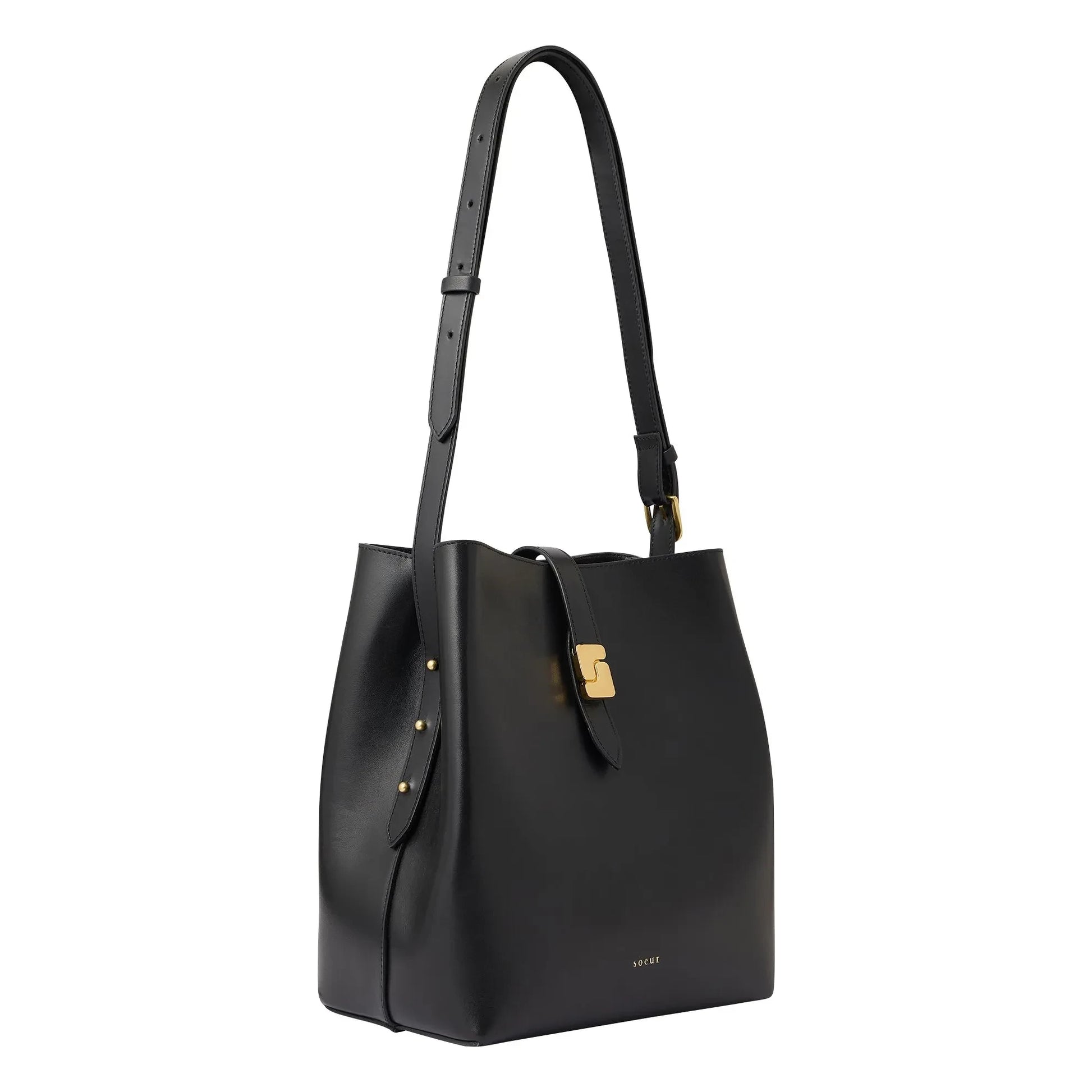 Soeur - Bello Leather Bag | Black