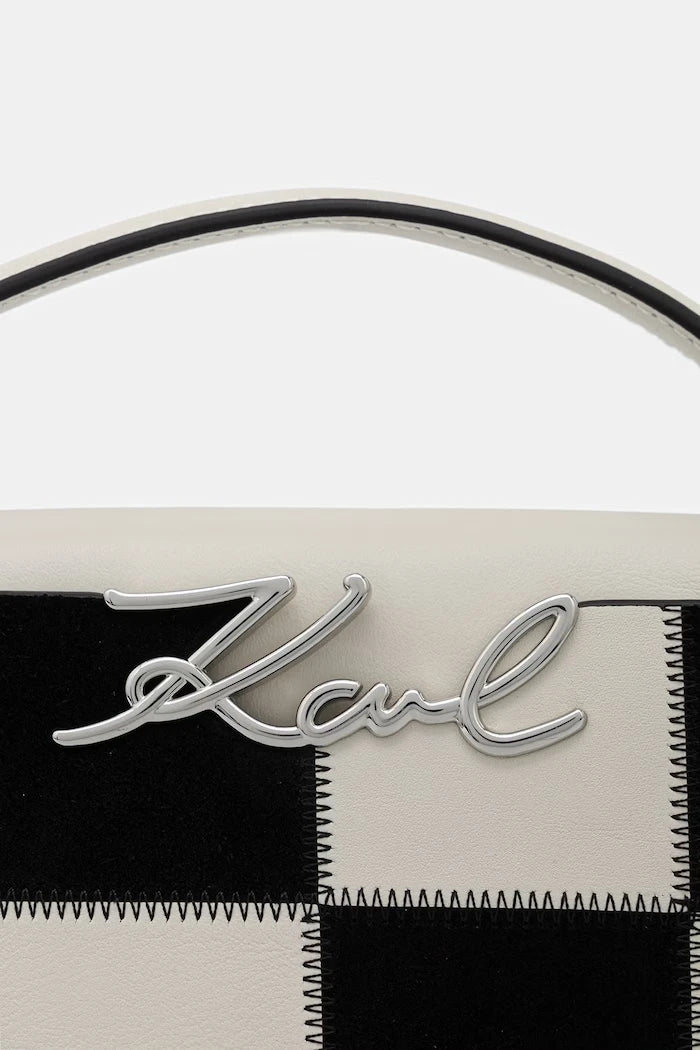 Karl Lagerfeld kadın deri crossbody çanta K/SIGNATURE