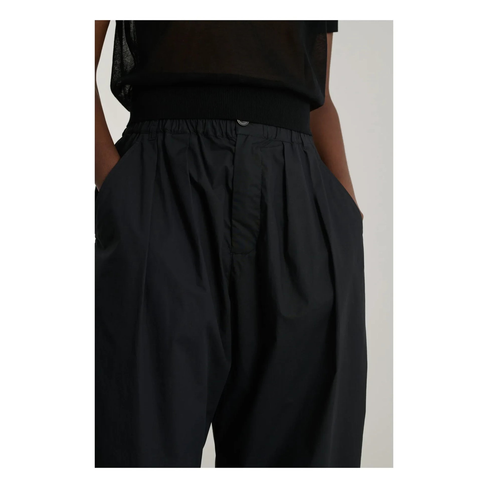 Soeur - Vernon organic cotton pants | Black