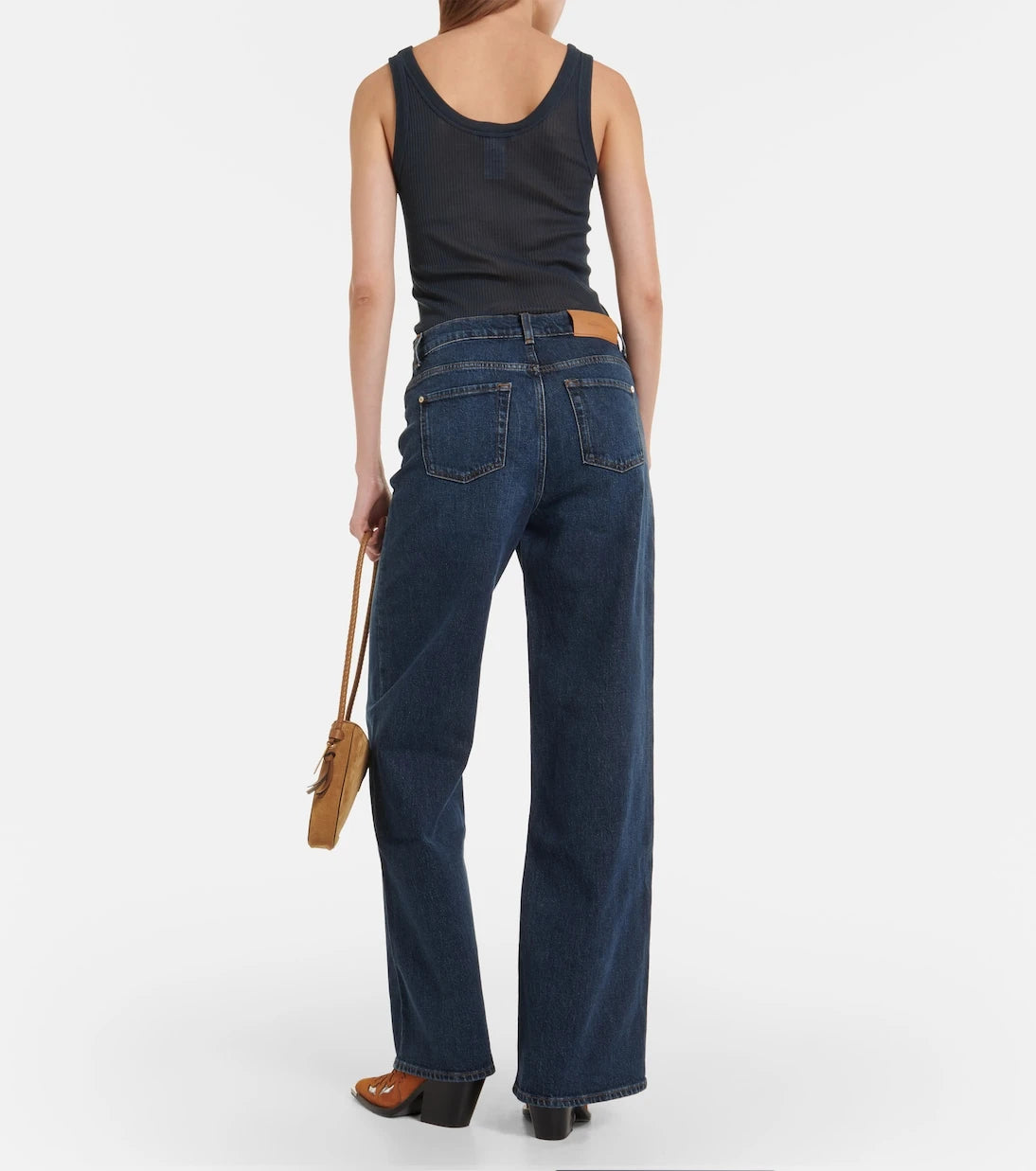 7 For All Mankind - Scout high-rise wide-leg jeans