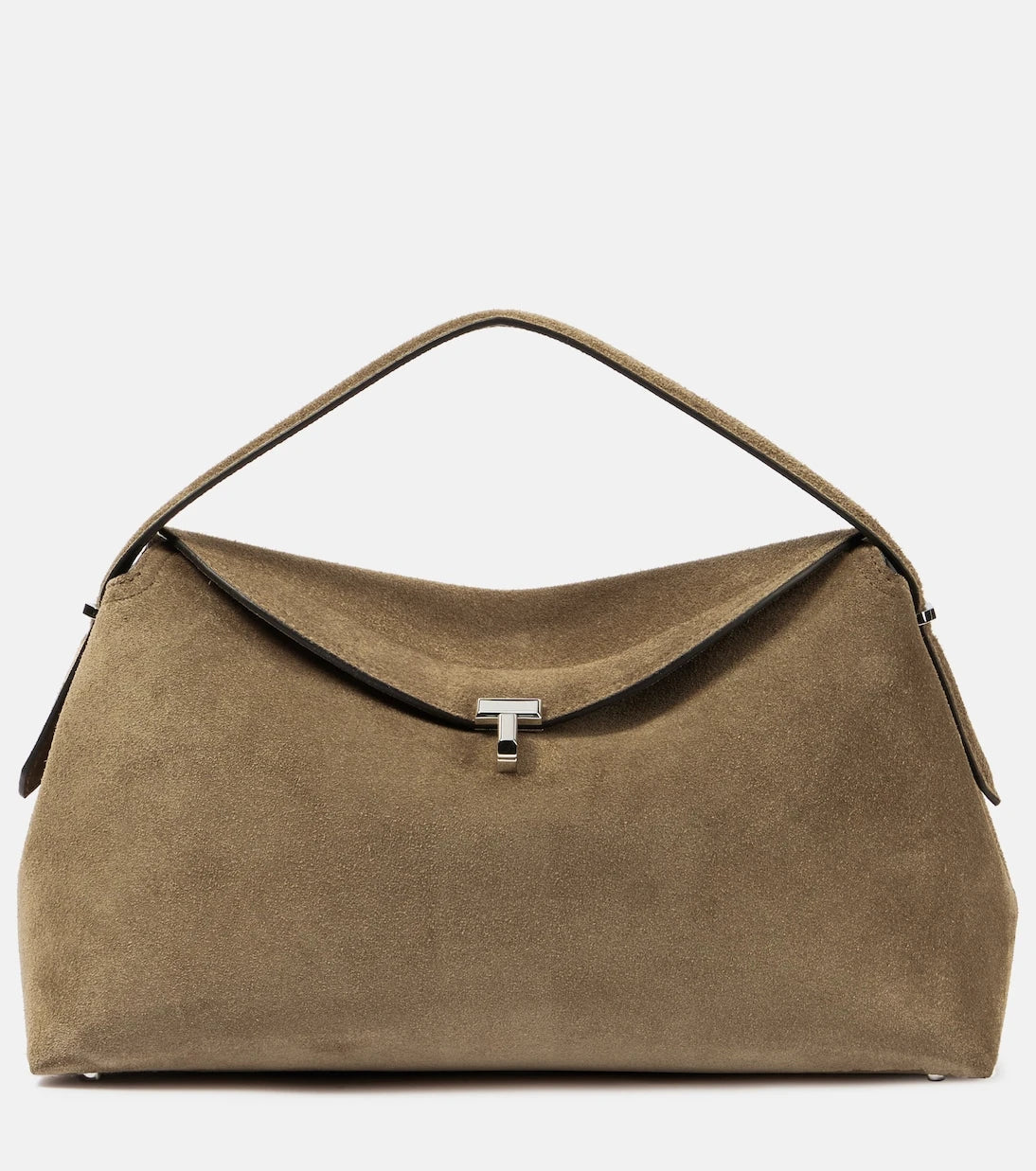 Toteme - T-Lock süet tote çanta