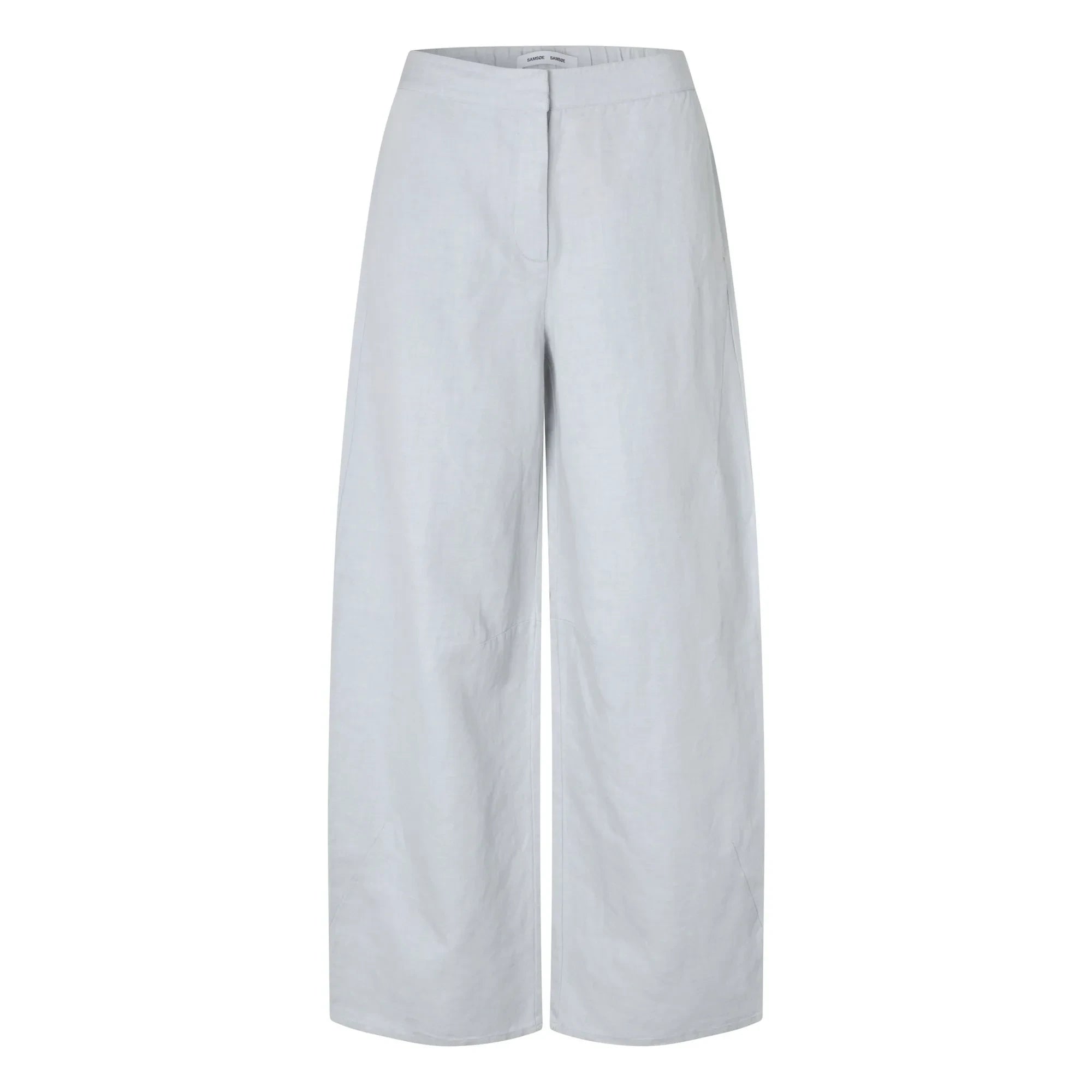 Samsoe Samsoe - Saroko organic cotton pants | Light grey