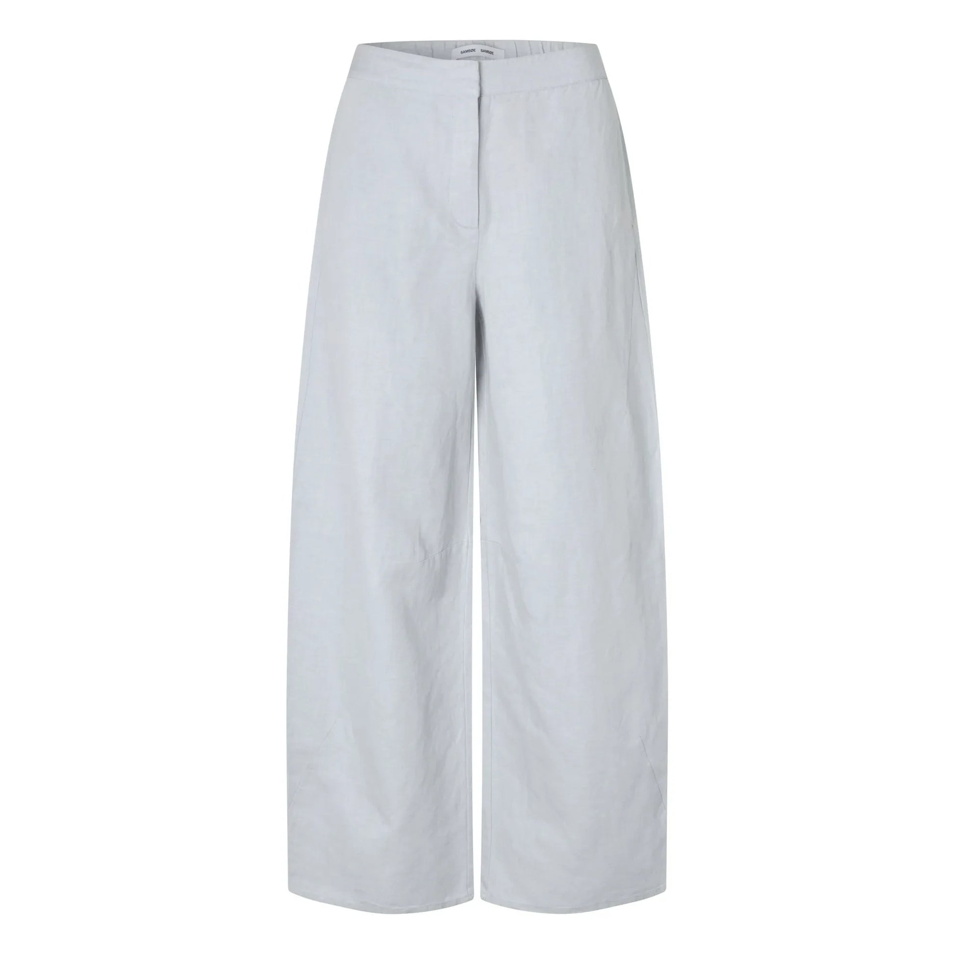 Samsoe Samsoe - Saroko organic cotton pants | Light grey